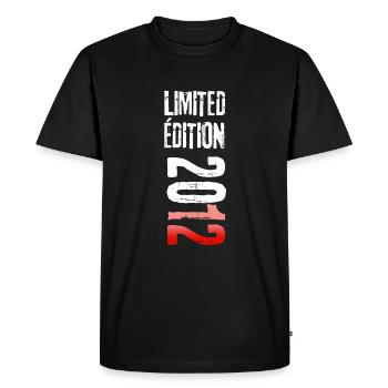 LIMITED EDITION 2012 - T-shirt Premium bio Homme - noir - Devant - Nico (187cm)