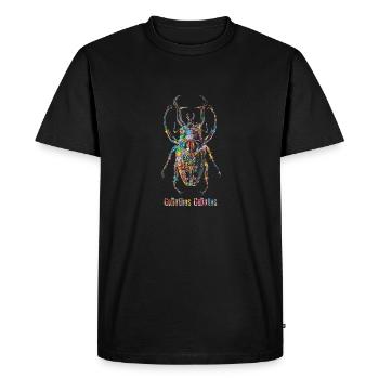 Scarabée Goliathus Goliatus - T-shirt Premium bio Homme - noir - Devant - Nico (187cm)