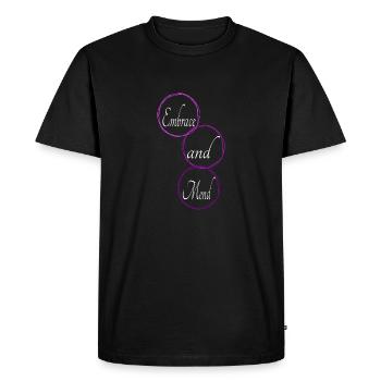 guérison intérieure génial blagues amusantes pouvoir de guérison - T-shirt Premium bio Homme - noir - Devant - Nico (187cm)