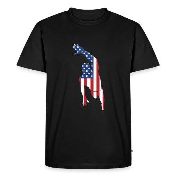 Natation Nageurs Piscine Moniteurs de natation - T-shirt Premium bio Homme - noir - Devant - Nico (187cm)