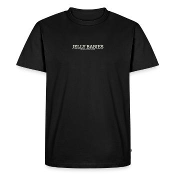 JELLY BABIES - PARCE QUE LA VIE EST ASSEZ AIGRE - T-shirt Premium bio Homme - noir - Devant - Nico (187cm)