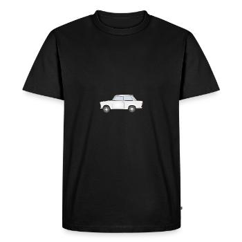satellite - T-shirt Premium bio Homme - noir - Devant - Nico (187cm)