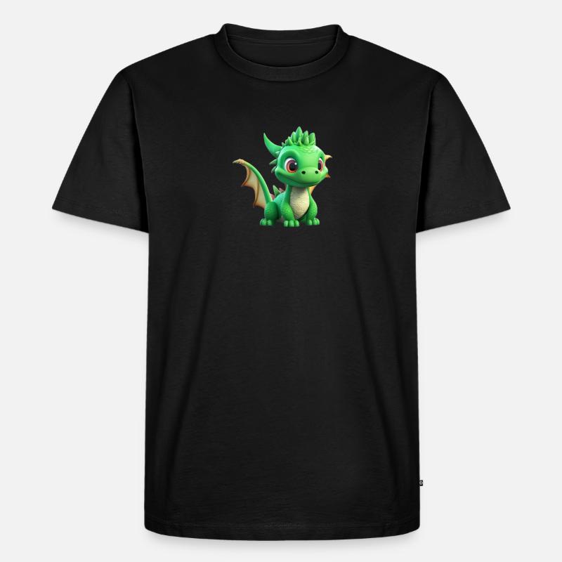 Spitze - Männer Premium Bio T-Shirt - Schwarz