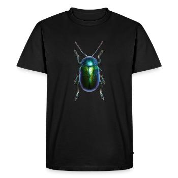Shield Bug - Men's Premium Organic T-Shirt - black - Front - Nico (187cm)