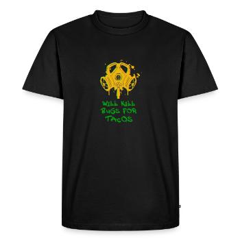 Exterminator Exterminator Pest Control - Men's Premium Organic T-Shirt - black - Front - Nico (187cm)