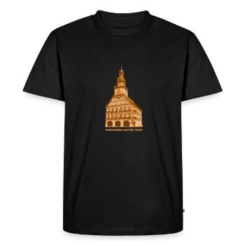 Kirchheim unter Teck Baden-Württemberg Castle - Men's Premium Organic T-Shirt - black - Front - Nico (187cm)