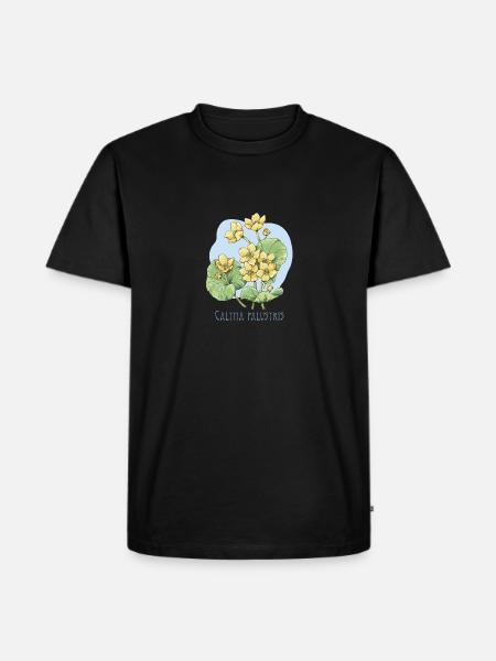 Duck botanical drawing - Men's Premium Organic T-Shirt - black