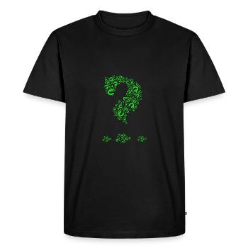 Point... - T-shirt Premium bio Homme - noir - Devant - Nico (187cm)