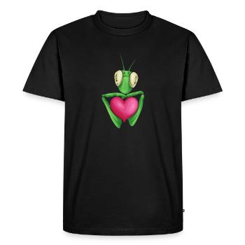 Insect collectors, insects, beetle lovers, entomologists - Men's Premium Organic T-Shirt - black - Front - Nico (187cm)