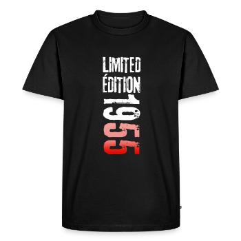 LIMITED EDITION 1955 - T-shirt Premium bio Homme - noir - Devant - Nico (187cm)