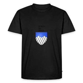 aodou an arvor/ côte d'armor - T-shirt Premium bio Homme - noir - Devant - Nico (187cm)