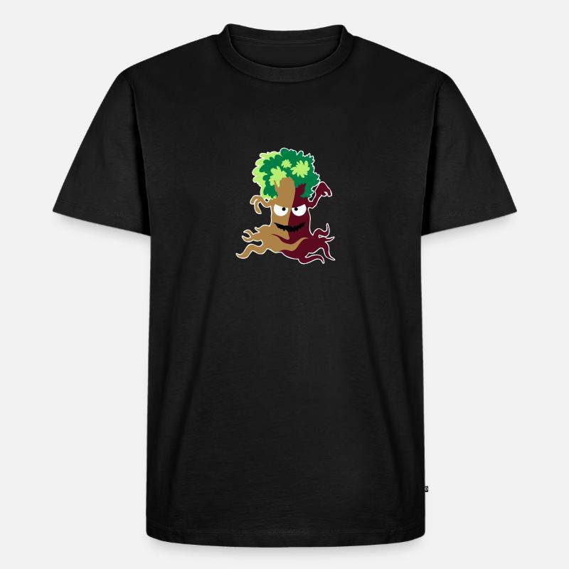 Erd-Elementar - Männer Premium Bio T-Shirt - Schwarz