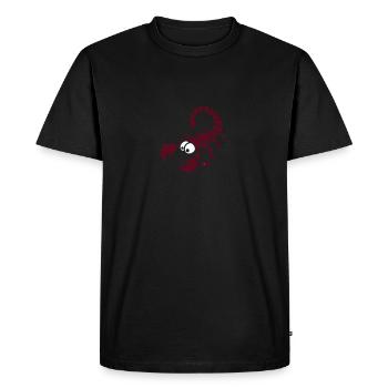 Skorpion (2c) - T-shirt Premium bio Homme - noir - Devant - Nico (187cm)
