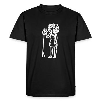 Chanteuse chanteuse - T-shirt Premium bio Homme - noir - Devant - Nico (187cm)