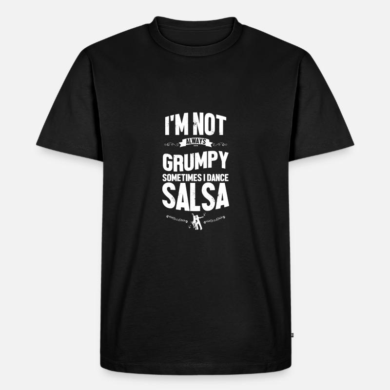 Salsa Dancer Dancer - Men's Premium Organic T-Shirt - black