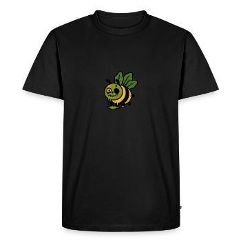 Nekrobee - T-shirt Premium bio Homme - noir - Devant - Nico (187cm)