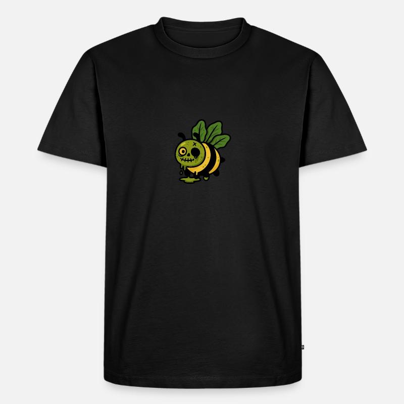 Nekrobee - Männer Premium Bio T-Shirt - Schwarz