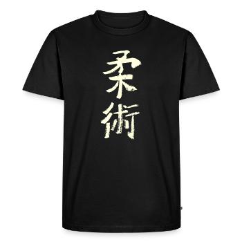 Jiujitsu - japonais - T-shirt Premium bio Homme - noir - Devant - Nico (187cm)
