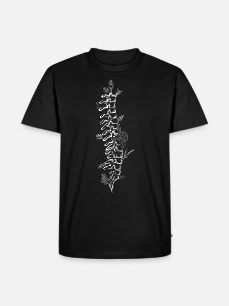 Physiotherapy Physiotherapist Chiropractic Chiro - Men's Premium Organic T-Shirt - black