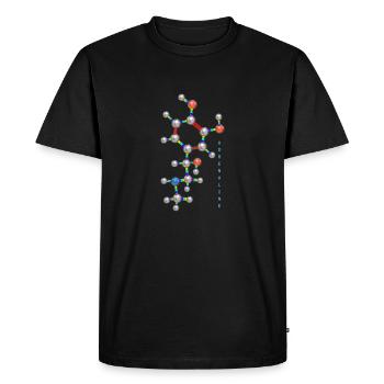 ADRENALINE - T-shirt Premium bio Homme - noir - Devant - Nico (187cm)