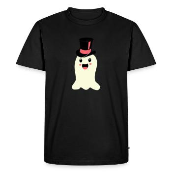 spirit - Men's Premium Organic T-Shirt - black - Front - Nico (187cm)