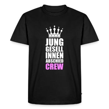 Hen Party Crew - Men's Premium Organic T-Shirt - black - Front - Nico (187cm)