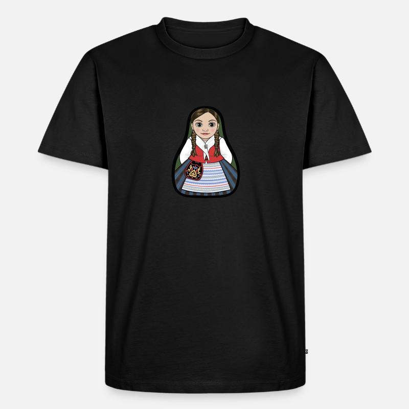 Stora Kopparberg - Männer Premium Bio T-Shirt - Schwarz