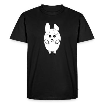 Haserl - T-shirt Premium bio Homme - noir - Devant - Nico (187cm)
