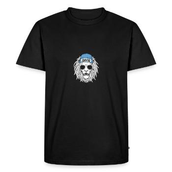 Leo David - Men's Premium Organic T-Shirt - black - Front - Nico (187cm)