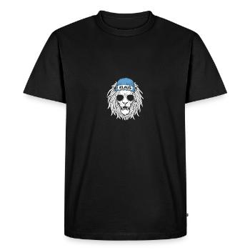 Leo Klaus - Men's Premium Organic T-Shirt - black - Front - Nico (187cm)