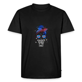 République démocratique du Congo - T-shirt Premium bio Homme - noir - Devant - Nico (187cm)