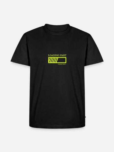 Loading Fart - Men's Premium Organic T-Shirt - black