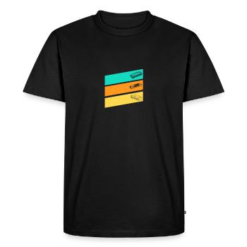 Harmonica Harmonica - Men's Premium Organic T-Shirt - black - Front - Nico (187cm)