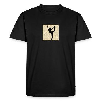 Danseuse - T-shirt Premium bio Homme - noir - Devant - Nico (187cm)