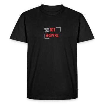 Rossi Punks not dead - Men's Premium Organic T-Shirt - black - Front - Nico (187cm)