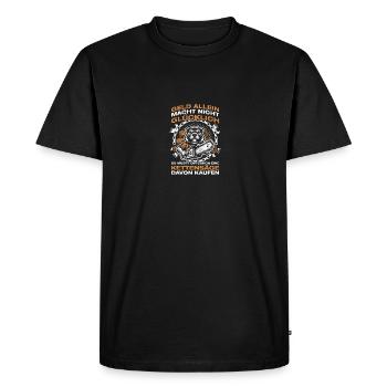 Money Alone Making Wood Lumberjacks Lumberjacks - Men's Premium Organic T-Shirt - black - Front - Nico (187cm)
