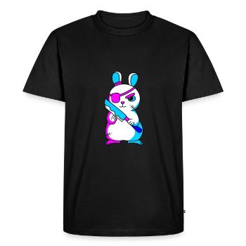 Gothique pastel - T-shirt Premium bio Homme - noir - Devant - Nico (187cm)