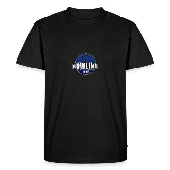 Bowling In Me - Entraîneur de joueurs de bowling - T-shirt Premium bio Homme - noir - Devant - Nico (187cm)