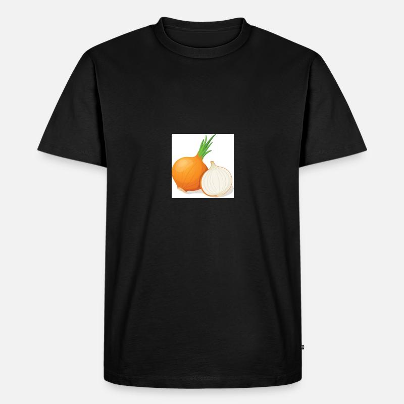 oignon - T-shirt Premium bio Homme - noir
