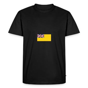 Niue - T-shirt Premium bio Homme - noir - Devant - Nico (187cm)