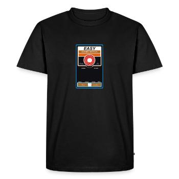 SUBLIME SUPER RETRO STYLE LOGO ART BRUT ... - T-shirt Premium bio Homme - noir - Devant - Nico (187cm)