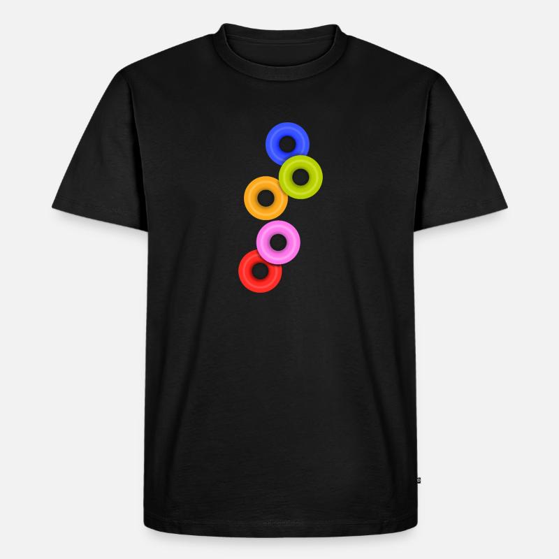 Do or nut? - Männer Premium Bio T-Shirt - Schwarz