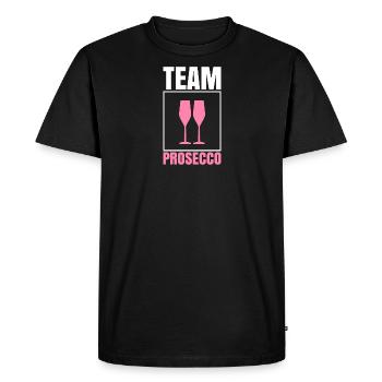 Team Prosecco Divertente Spumante Regalo - T-shirt Premium bio Homme - noir - Devant - Nico (187cm)