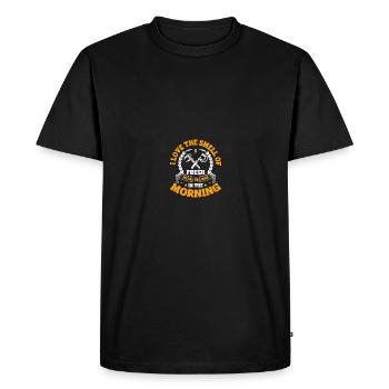 Mechanic CNC operator CNC milling cutter - Men's Premium Organic T-Shirt - black - Front - Nico (187cm)