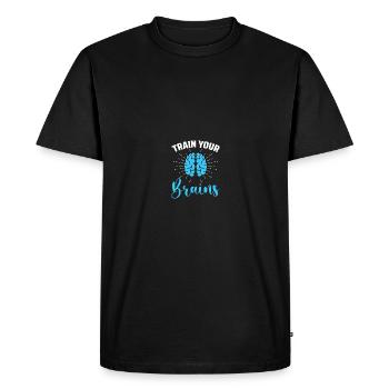 Neurochirurgien Neuroscience Neurologie Neurol - T-shirt Premium bio Homme - noir - Devant - Nico (187cm)