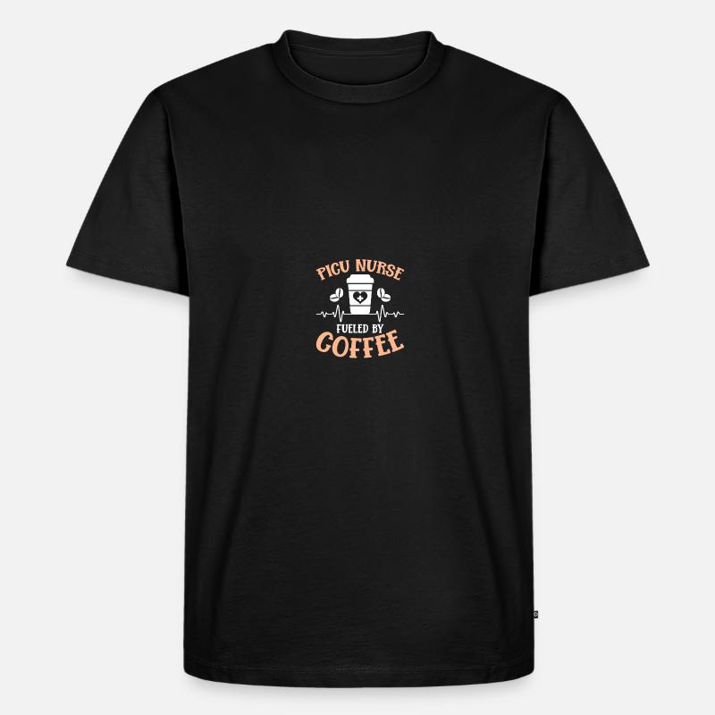 Kinderkrankenschwester PICU Krankenschwester - Männer Premium Bio T-Shirt - Schwarz