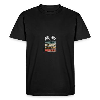 RC Car Track Slot Car Racing RC Racing - T-shirt Premium bio Homme - noir - Devant - Nico (187cm)