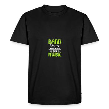 Chapel teacher Kapellmeister - Men's Premium Organic T-Shirt - black - Front - Nico (187cm)