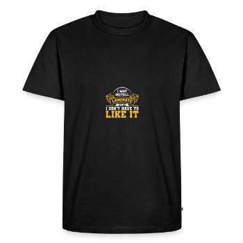 Flooring installation Flooring installers Contractors - Men's Premium Organic T-Shirt - black - Front - Nico (187cm)