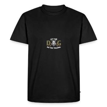 Chasse au cochon Hog Hunter - T-shirt Premium bio Homme - noir - Devant - Nico (187cm)